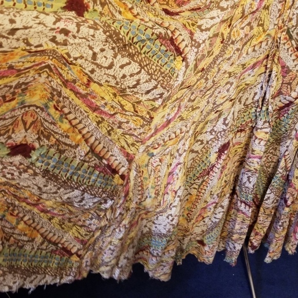 Boho Sandy Starkman Gypsy Skirt - Picture 2 of 5